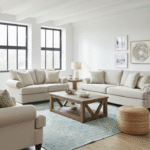 Luxury modular grey sofa – modern high density foam sofa