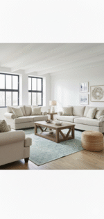 Luxury modular grey sofa – modern high density foam sofa